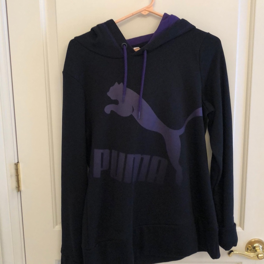 Puma ombré detail sweatshirt